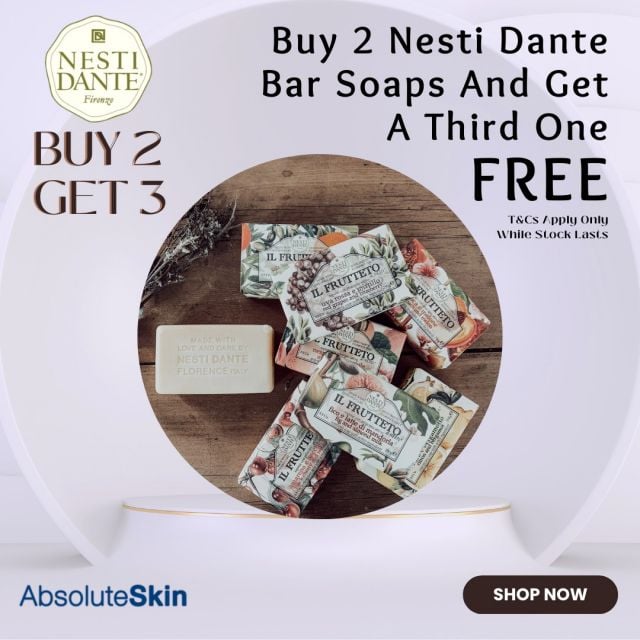 BUY 2 Nesti Dante Soap and get a third one FREE!
