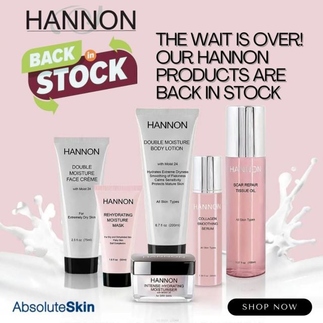 HANNON Products Back In Stock