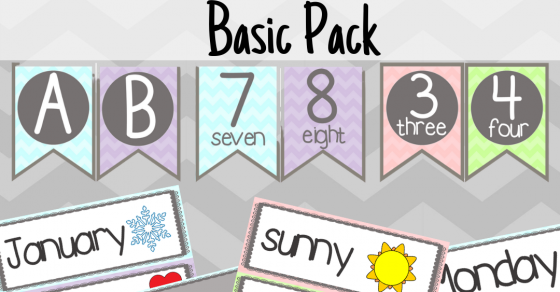 Crayon Lane Teach Class Decor Pack Freebie