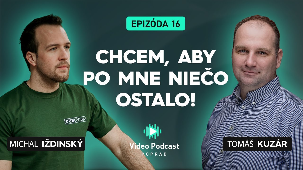 Stolár Michal Iždinský z Dubovina - Chcem, aby po mne niečo ostalo