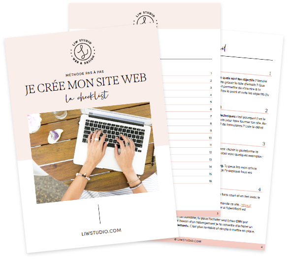 WordBook créer son site internet sans stress checklist téléchargement gratuit