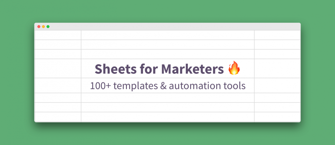 Google Sheets Screenshot
