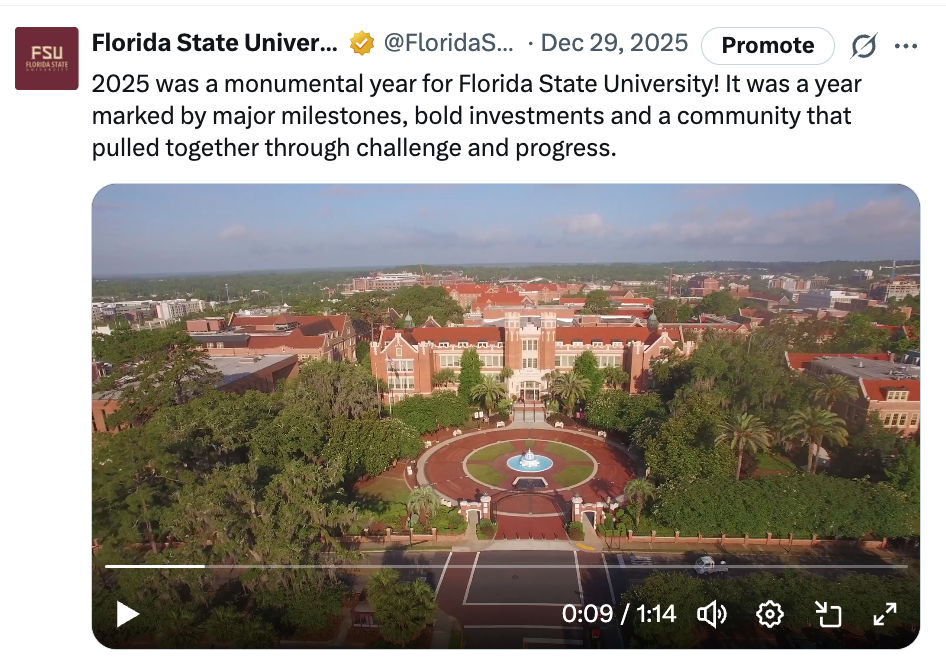 See some incredible moments from the fall commencement ceremonies welcoming FSU's newest alumni!