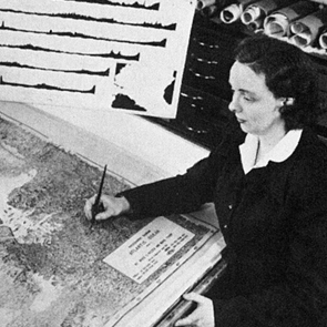 Marie Tharp and maps