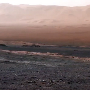 Mars landscape