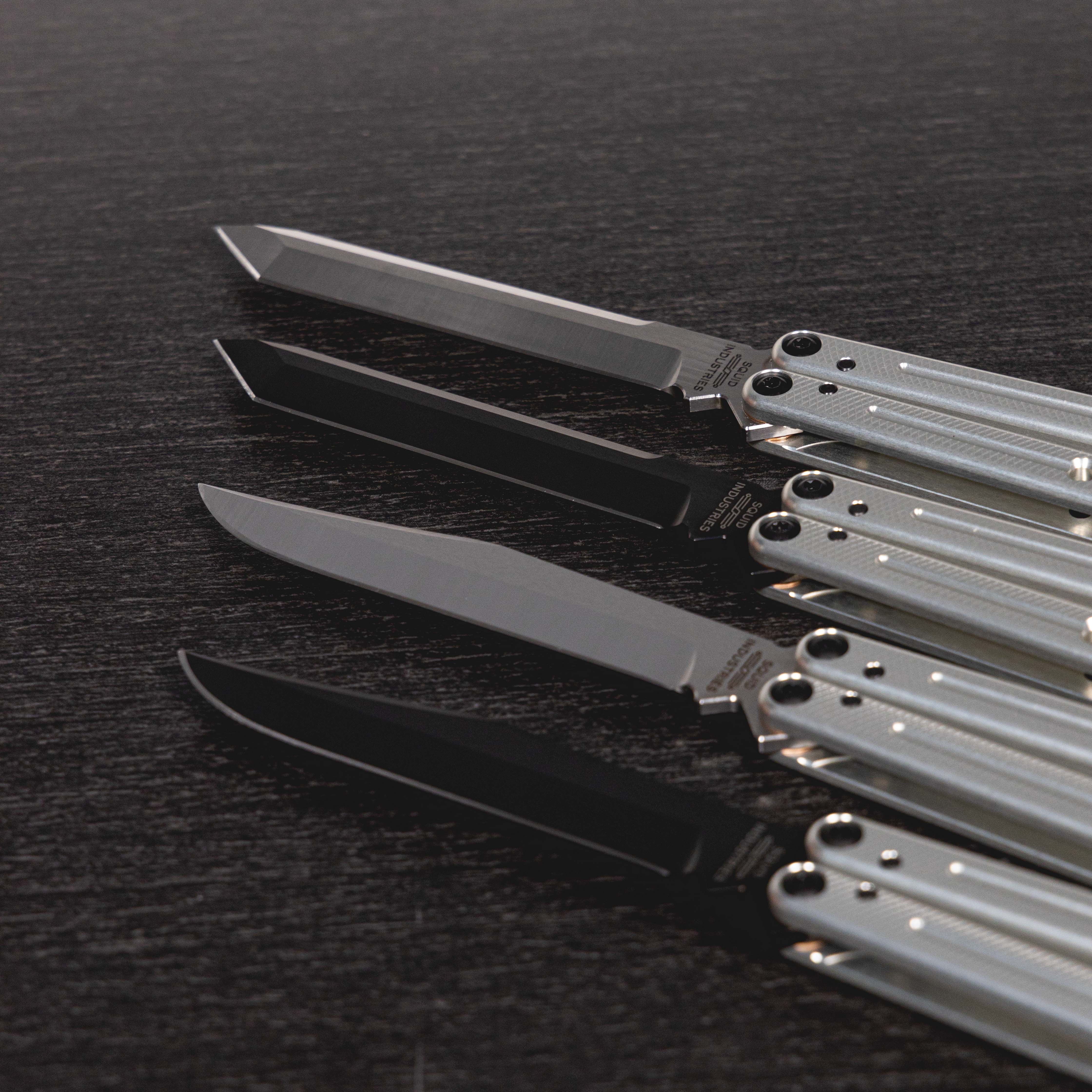 Silver Krake Raken Live Blade Drop BladeHQ! 😎 Squid Industries