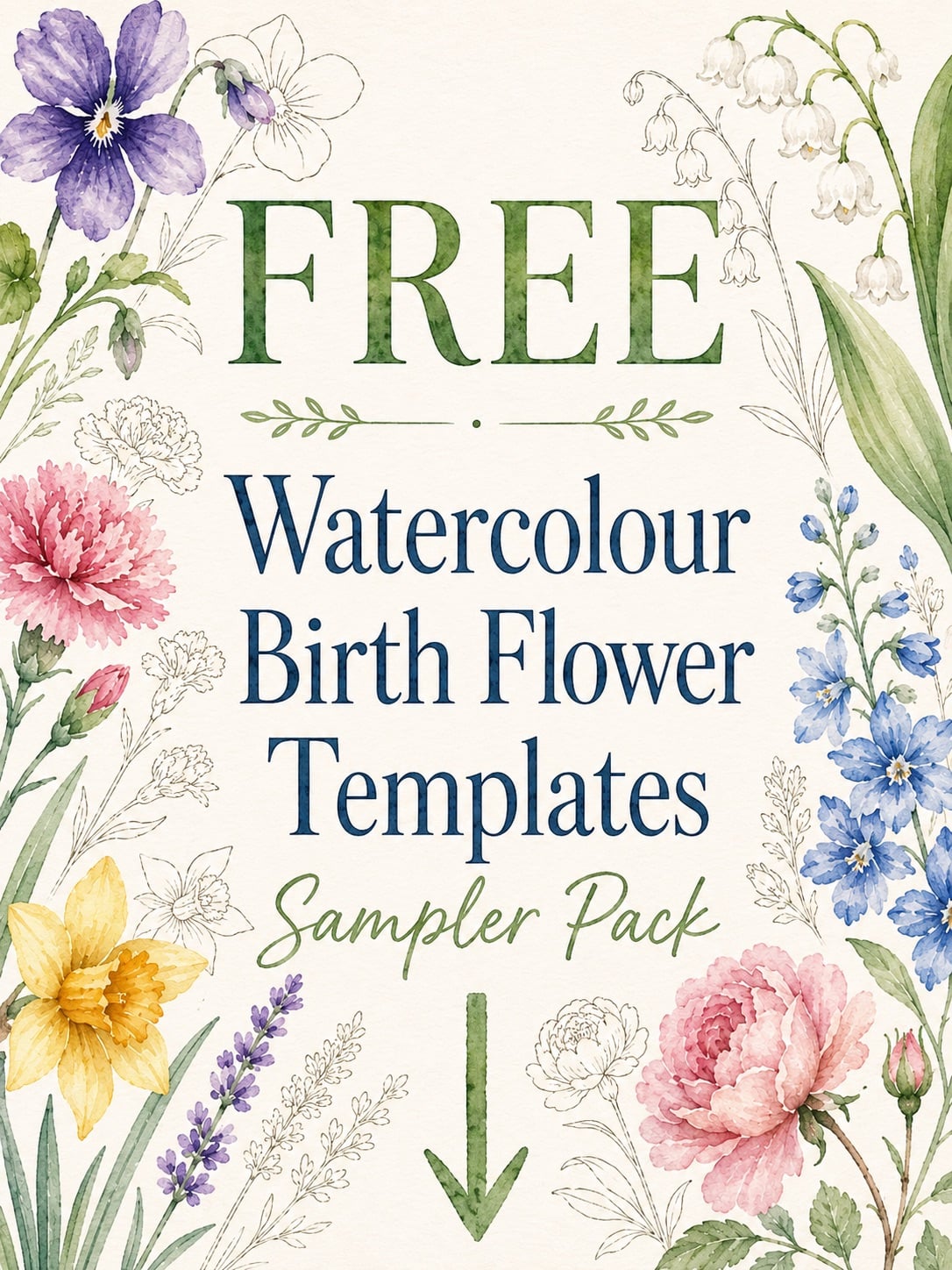 Birth Flowers: A Complete Guide to Every Month (+Free December Birth Flower  Printable!) - Artsydee - Drawing, Painting, Craft & Creativity
