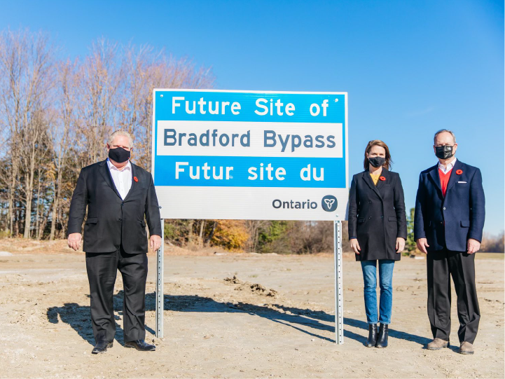 Ontario Plans To Fully Fund Bradford Bypass Highway Project
