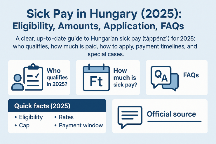 Sick leave and pay in Hungary in 2025: general rules