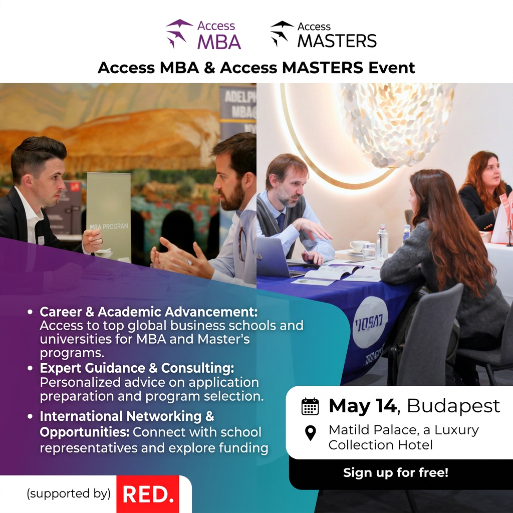 ACCESS MASTERS & ACCESS MBA EVENT IN BUDAPEST 2026