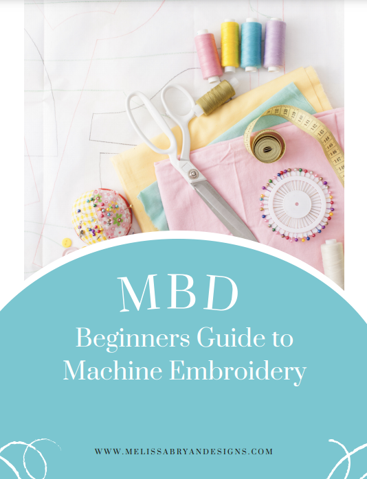 EBook Beginner Machine Embroidery