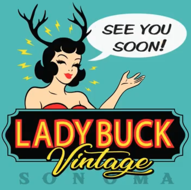Lady Buck Vintage Logo