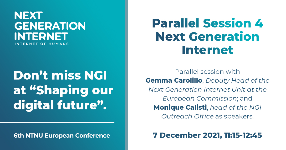 NGI @ SHAPING OUR DIGITAL FUTURE