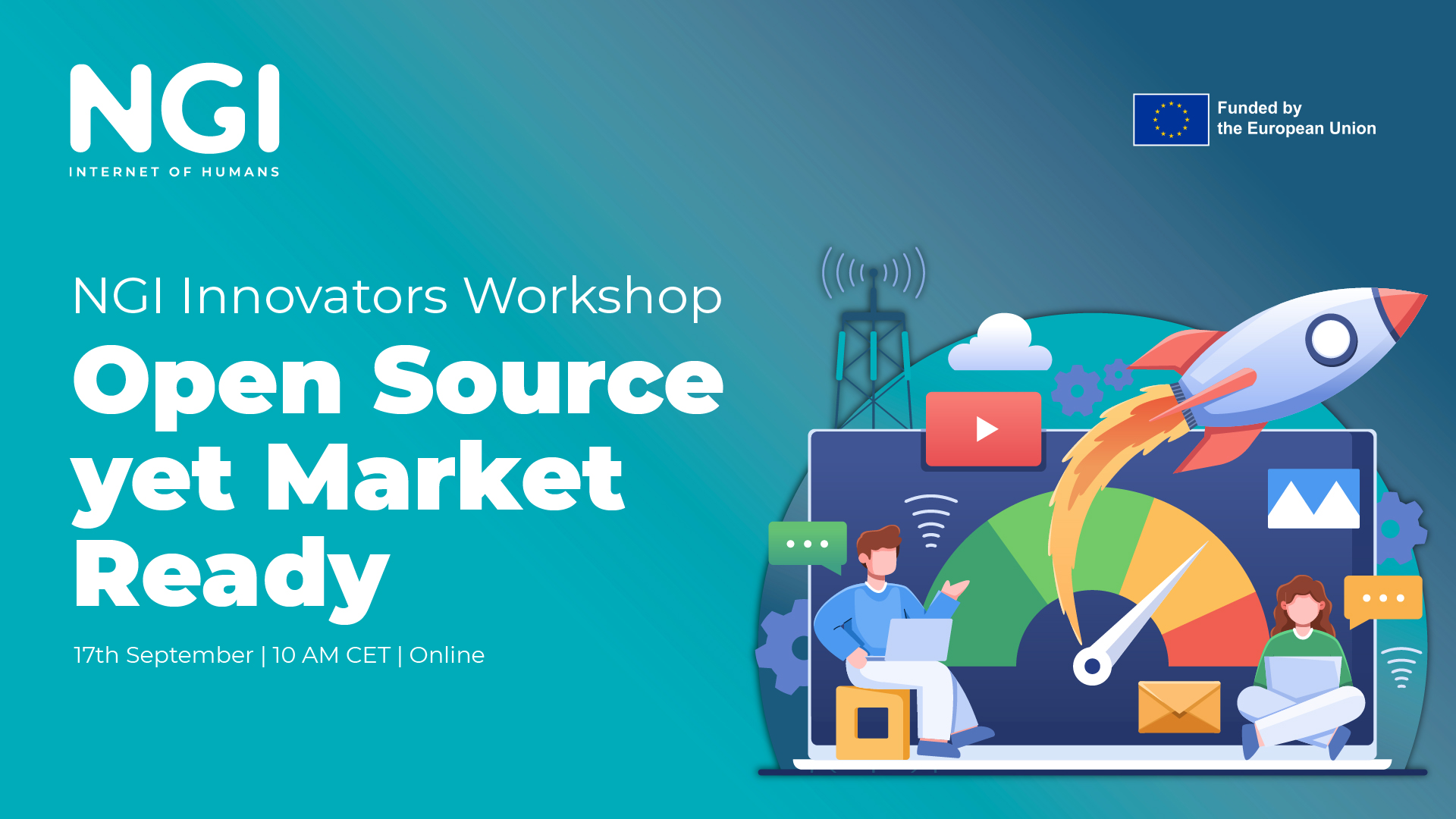 Graphic card with NGI Innovators Workshop