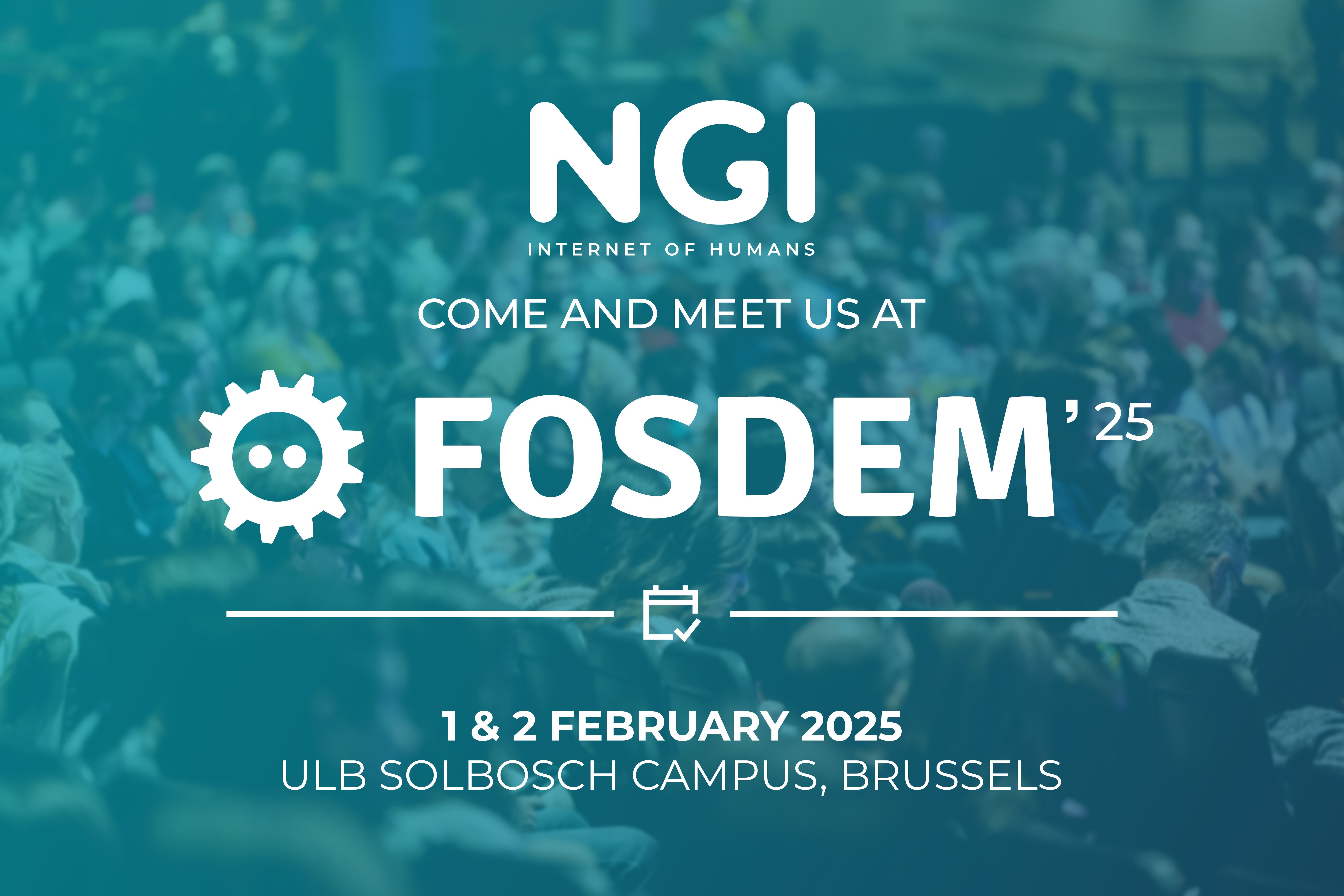 FOSDEM event invitation image