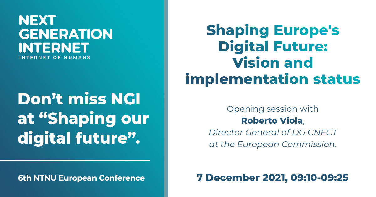 NGI @ SHAPING OUR DIGITAL FUTURE - Roberto Viola