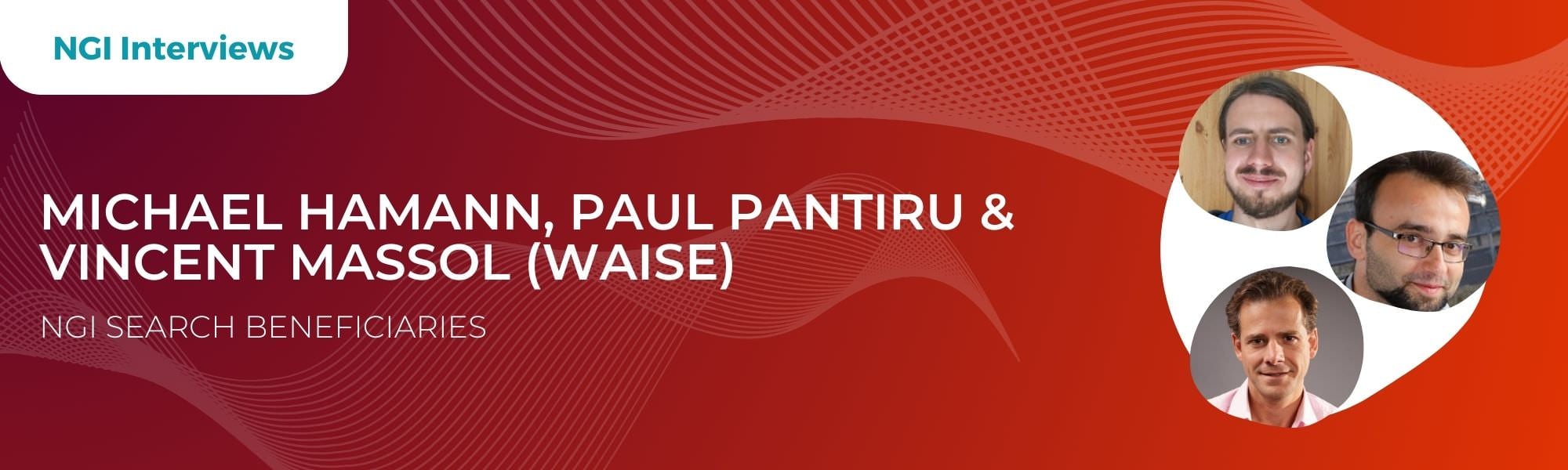 Interview with Michael Hamann, Paul Pantiru & Vincent Massol (WAISE Project)