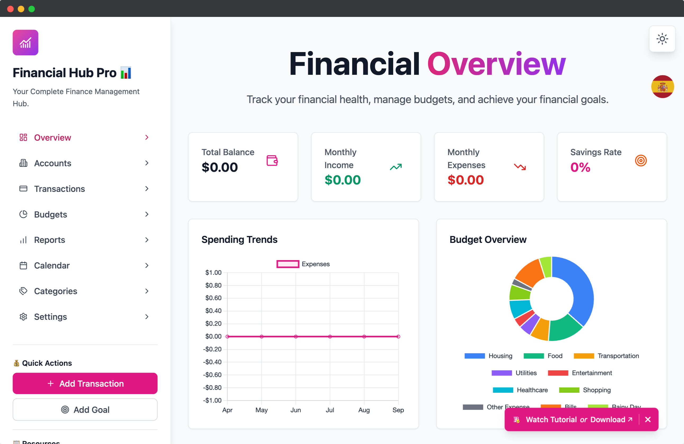 Finance Manager Pro