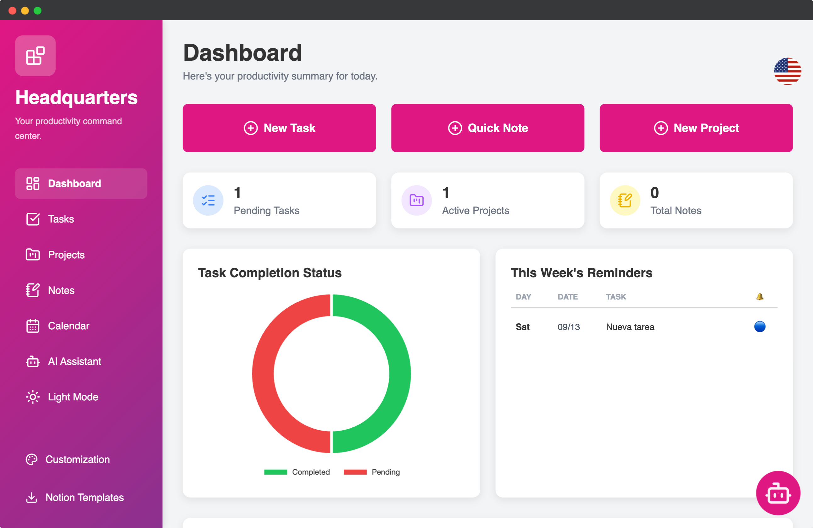 Productivity Hub