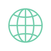 icon showing a globe