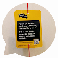 Euan's Guide red cord card