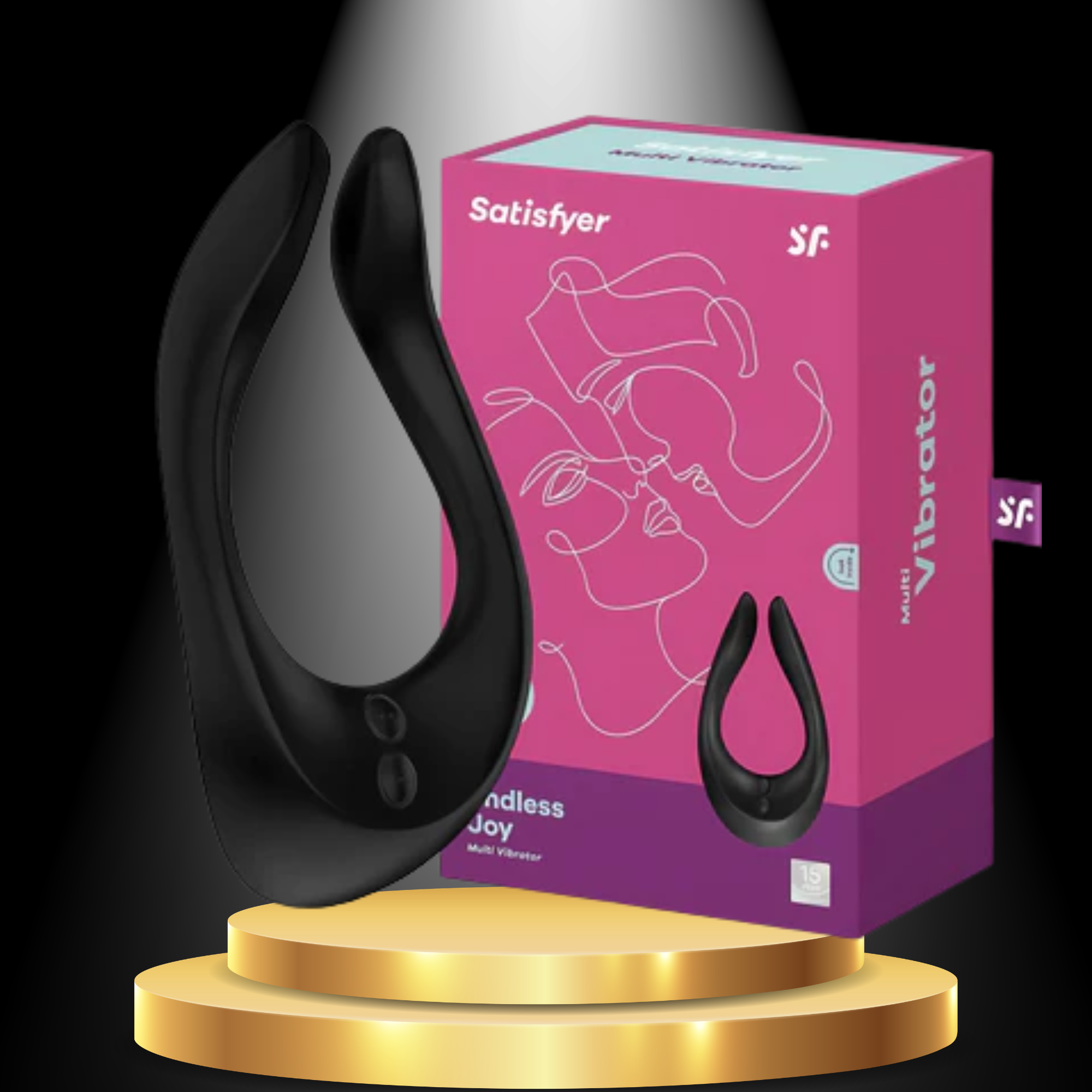 Satisfyer Endless Joy Vibrator Black