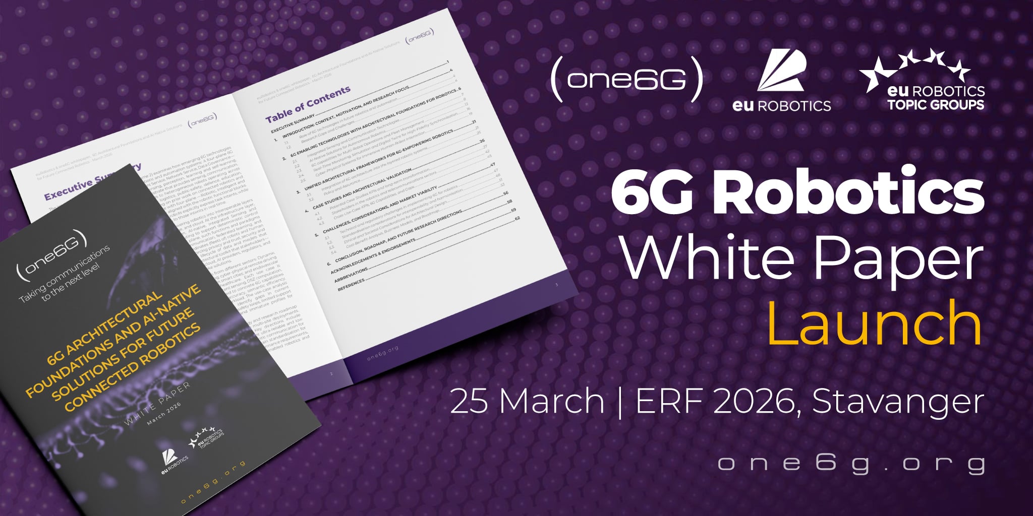 one6G-euRobotics Joint White Paper on 6G Robotics Released at ERF 2026