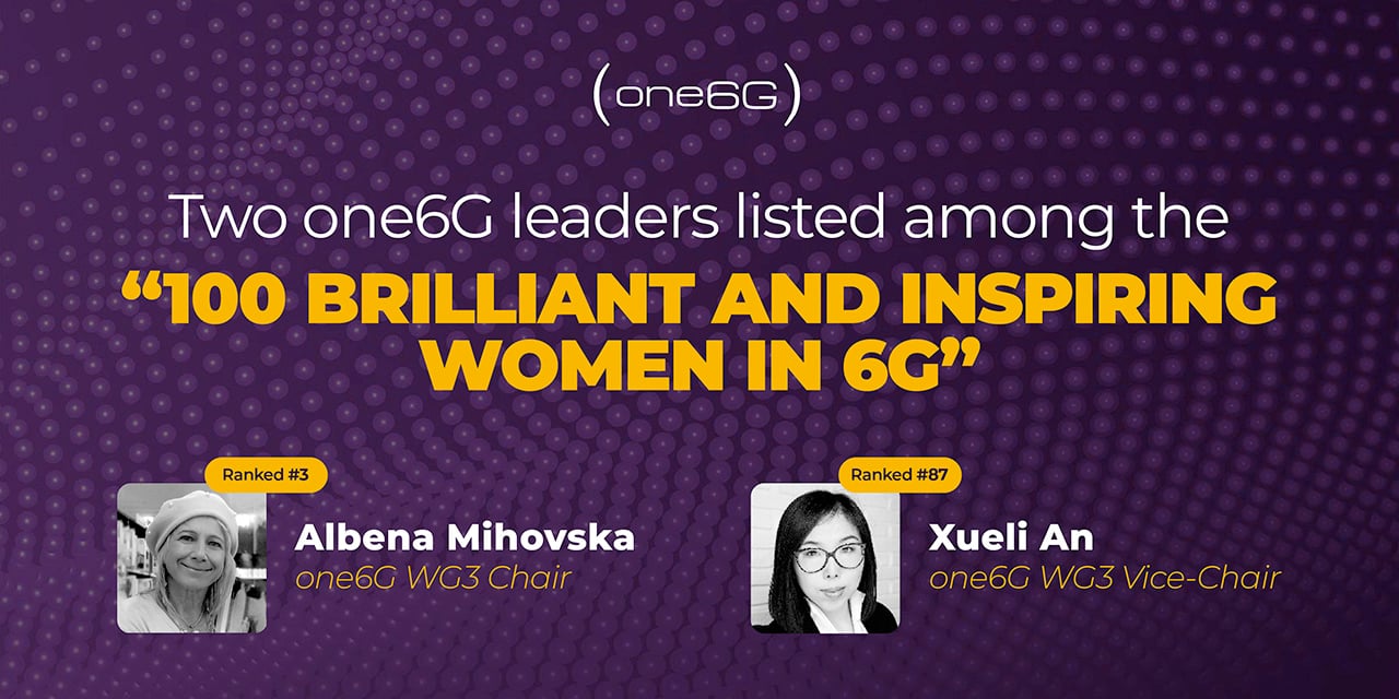 one6G leaders and contributors shine on Global “100 Brilliant and Inspiring Women in 6G” list