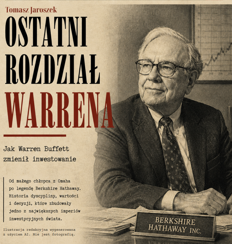 Ostatni rozdział Warrena — grafika redakcyjna z numeru 3/2026