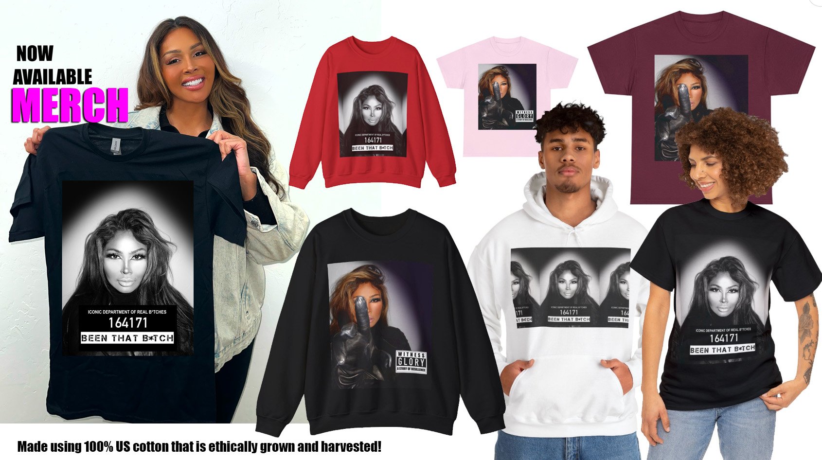 Somaya Reece merchandise promotional photo