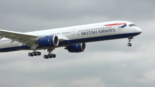 British Airways Welcomes Its First Airbus A350-1000