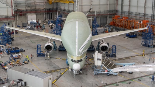 Airbus BelugaXL Passes Ground Vibration Test