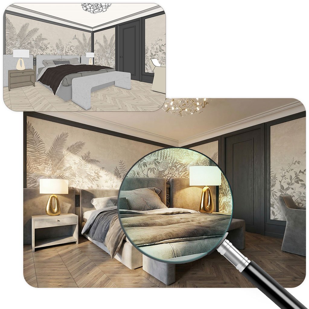 Zamień proste widoki w fotorealistyczne wizualizacje bez renderingu