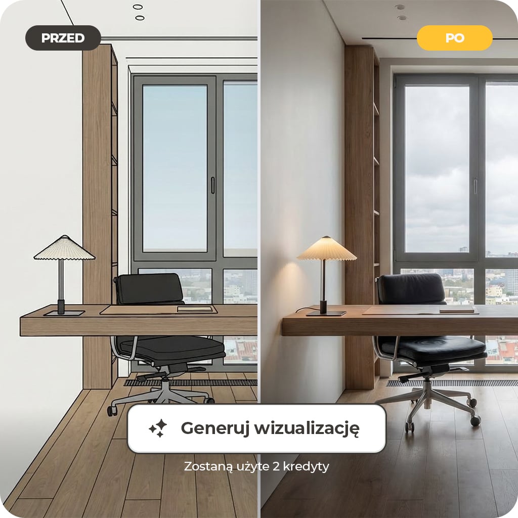 Zamień proste widoki w fotorealistyczne wizualizacje bez renderingu