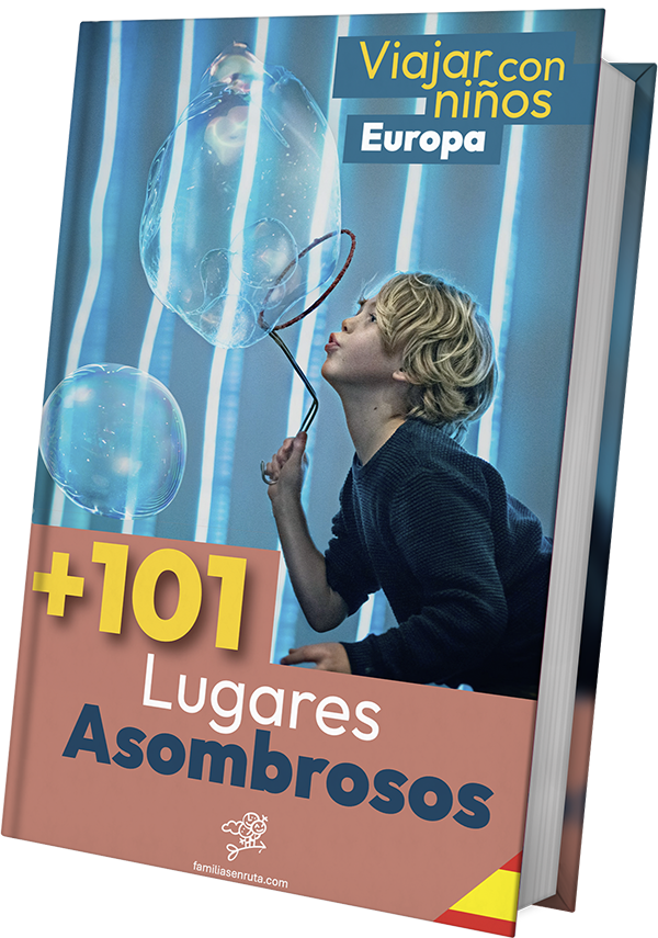 Portada del libro +101 Lugares diveritdos para viajar con niños