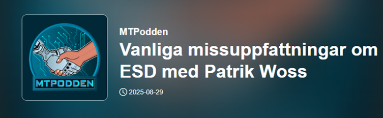 MT Podden Vanliga missuppfattningar om ESD
