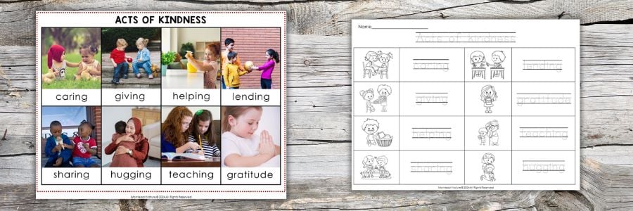 snowflake early learning printables