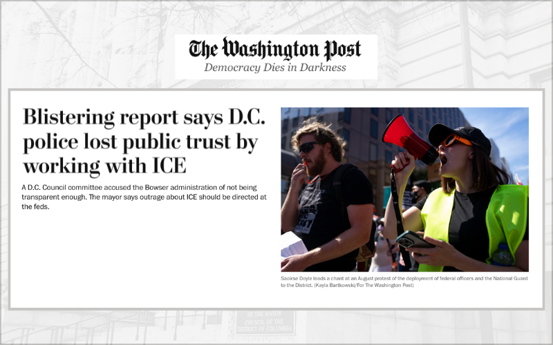 Screenshot of Washington Post headline that reads 