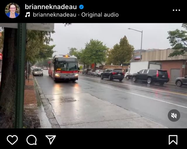 Screenshot of @brianneknadeau Instagram account
