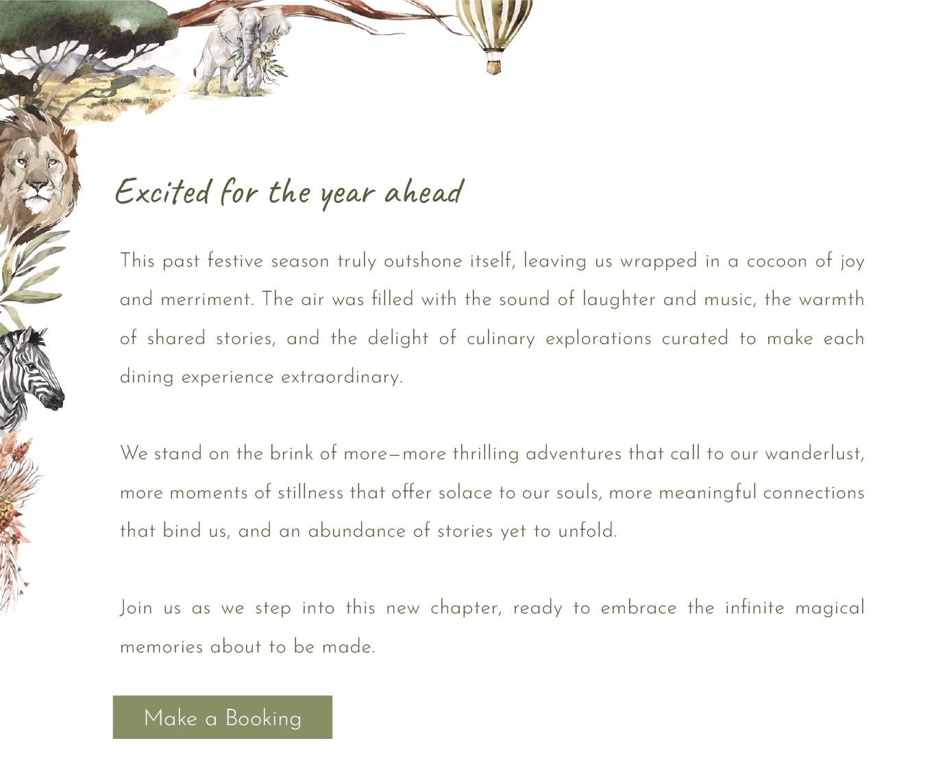 Make a booking at Ishara