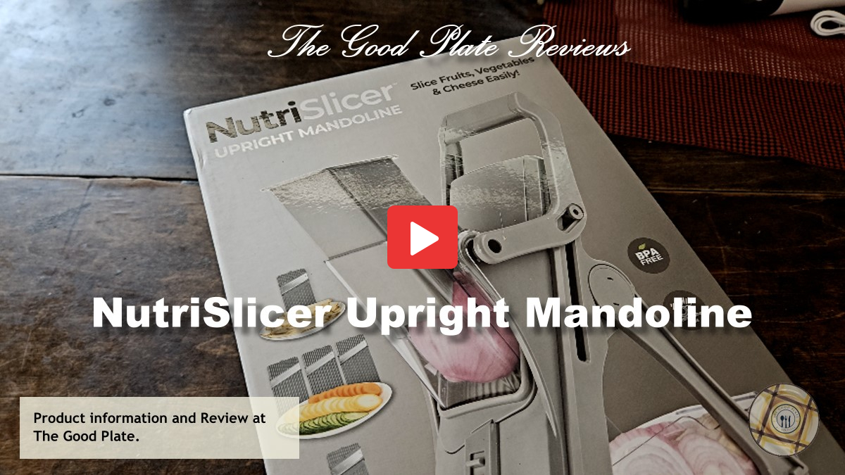 Nutrislicer Upright Mandoline Review