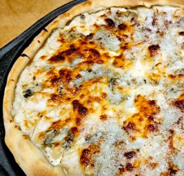 Pear and Blue Cheese Pizza