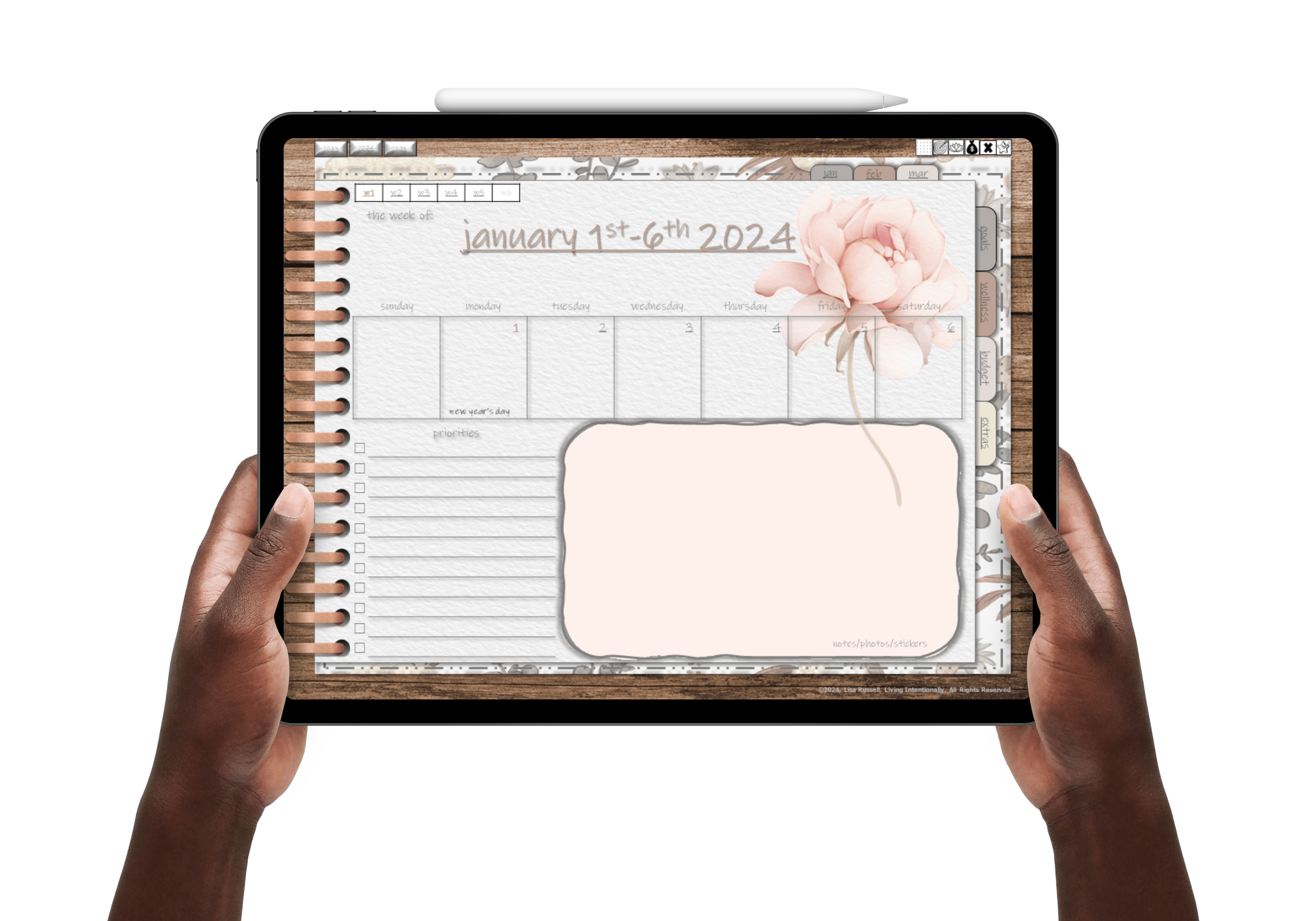 Living Intentionally Guided Journal Planner January 2024 living-intentionally-guided-journal-planner-january-2024