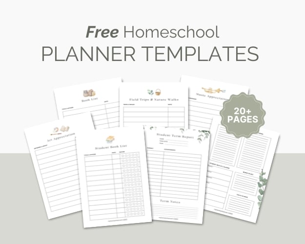 20-free-homeschool-planner-templates-to-keep-you-organised for Free Printable Weekly Homeschool Planner 20+ Free Homeschool Planner Templates to Keep You Organised for Free Printable Weekly Homeschool Planner