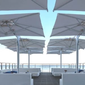 DUAL Twin Canopy Parasols