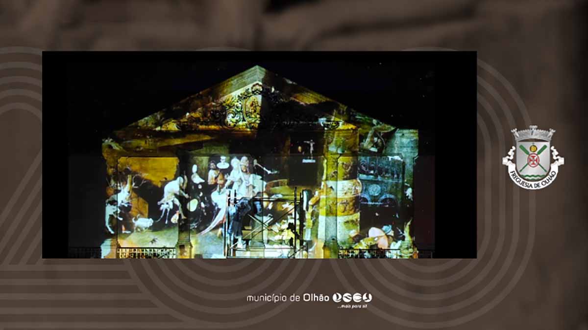 Olhão continua a celebrar Bicentenário da Câmara Municipal com espetáculo de videomapping
