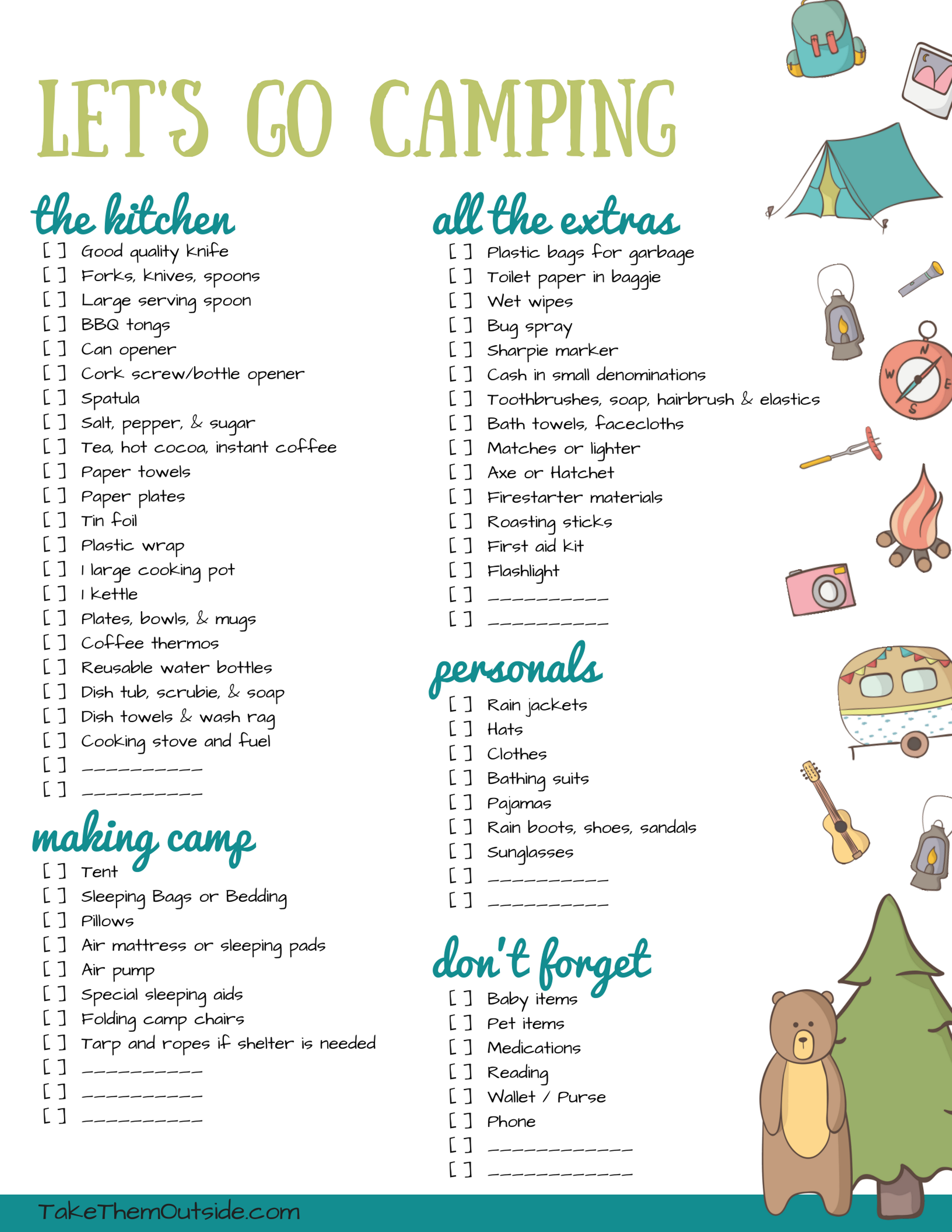 Summer Travel Printable Packing List For Kids Giveaway Mommys 8 