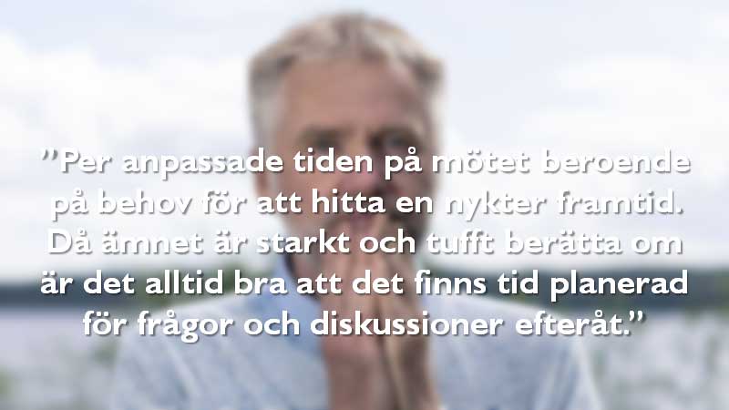Per Nohr - Alkohol- och drogterapeut - Gimo