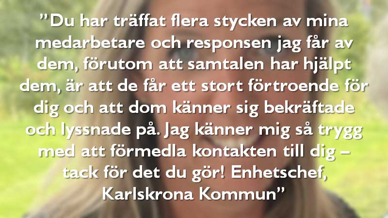 Erica Odenmyr - Coach, KBT-terapeut, Par- och relationsterapeut - Karlskrona / Blekinge / Stockholm