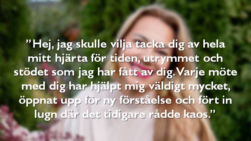 Margo Malgorzata Gleba - Familjeterapeut, Samtalsterapeut, Familjekonstellationer Terapeut enligt Bert Hellingers metod, Naturopat - Vendelsö / Stockholm